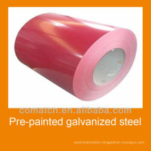 prepainted galvanized steel in coils, manufacturer in China